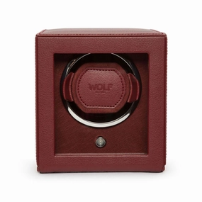 Wolf Cub Single Watch Winder Bordeaux 461126