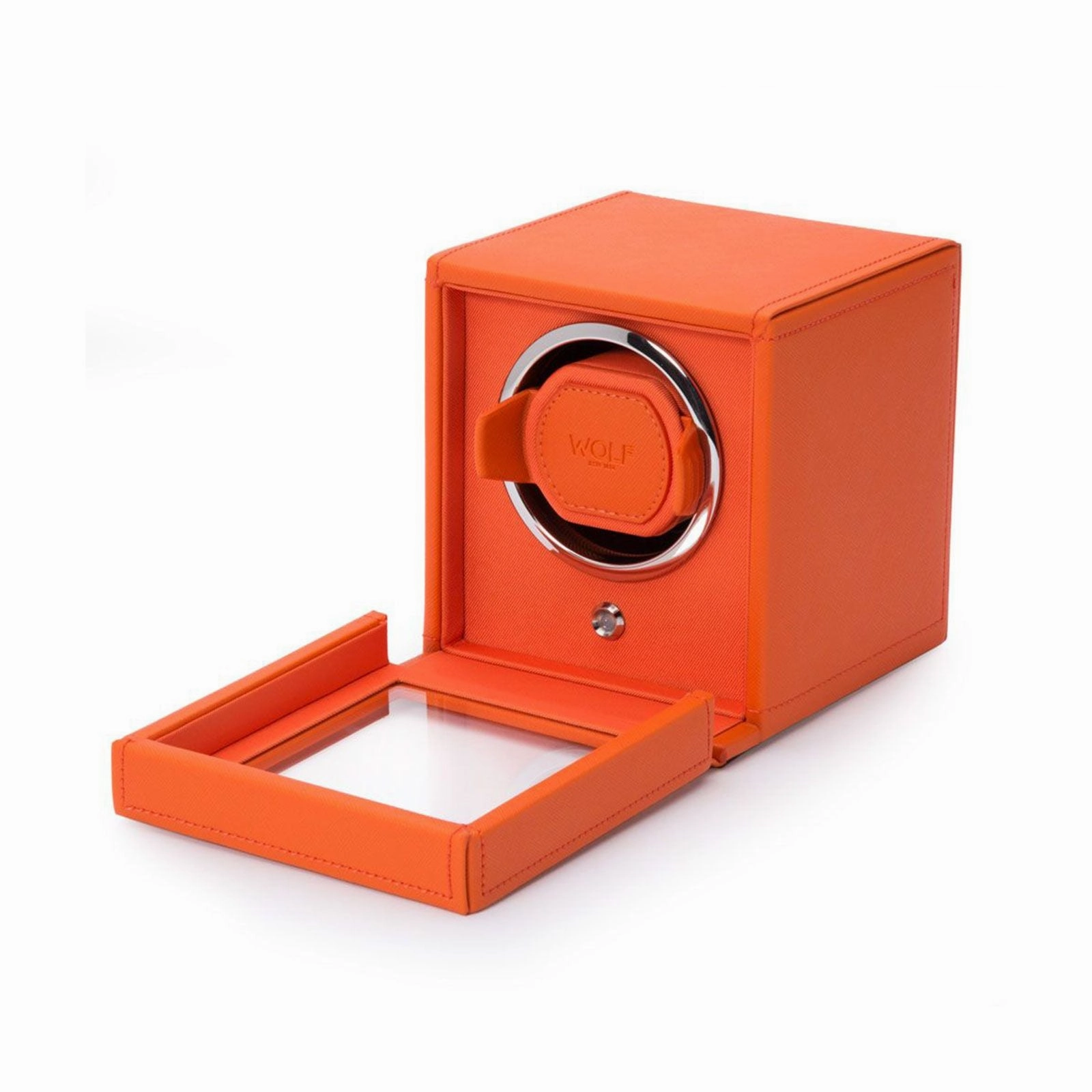 Wolf Cub Single Watch Winder Orange 461139