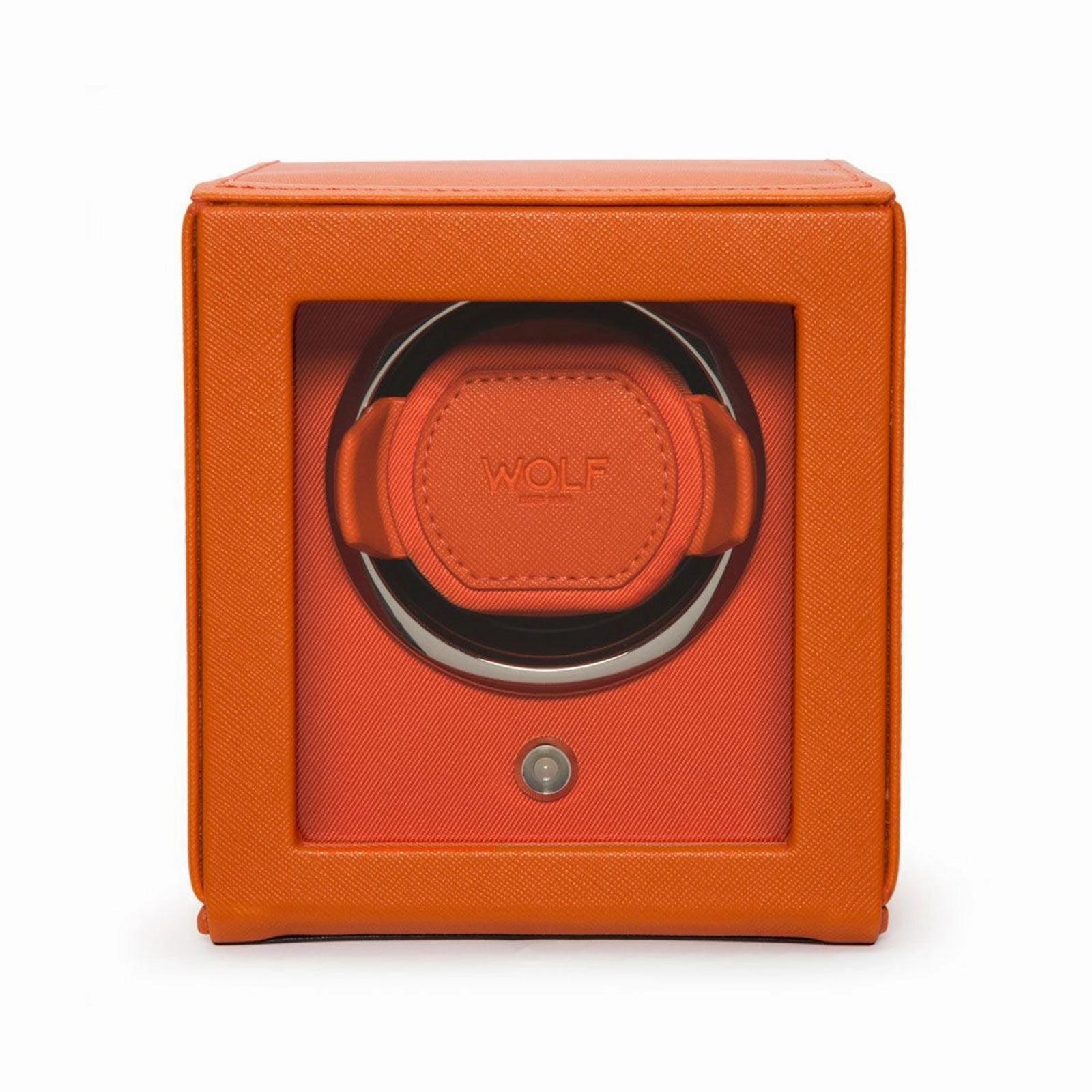 Wolf Cub Single Watch Winder Orange 461139