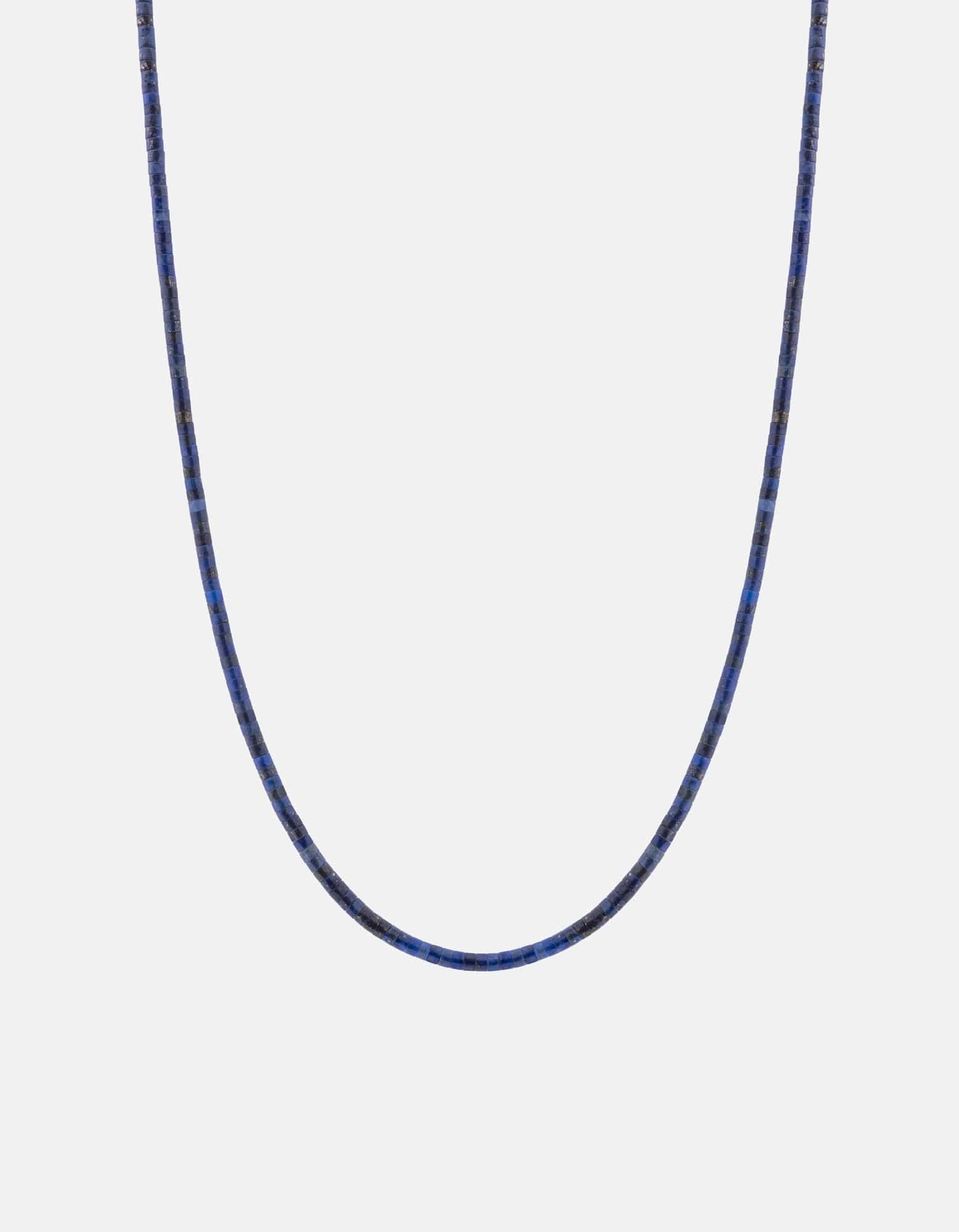 Zane Lapis Necklace, Sterling Silver