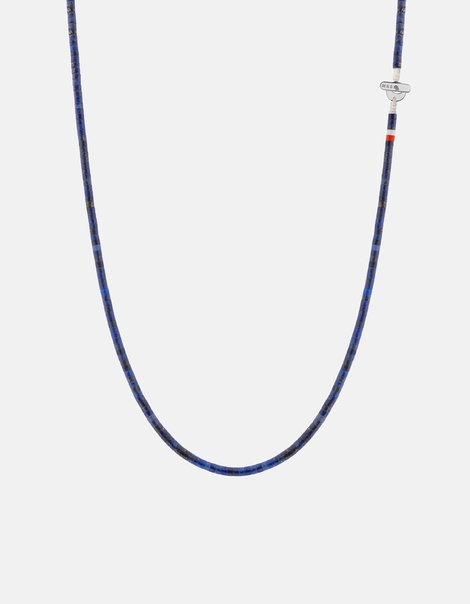 Zane Lapis Necklace, Sterling Silver