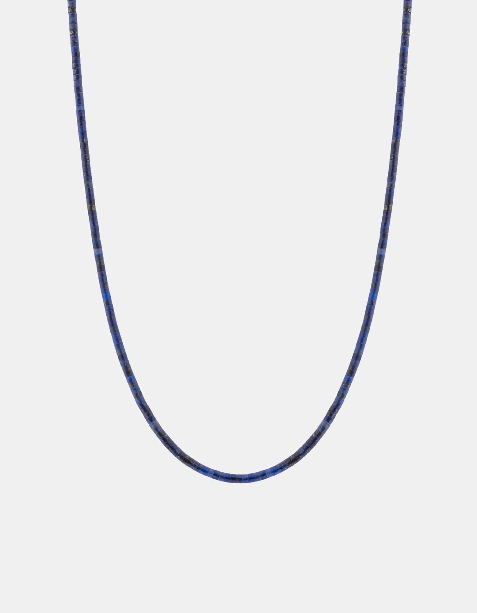 Zane Lapis Necklace, Sterling Silver